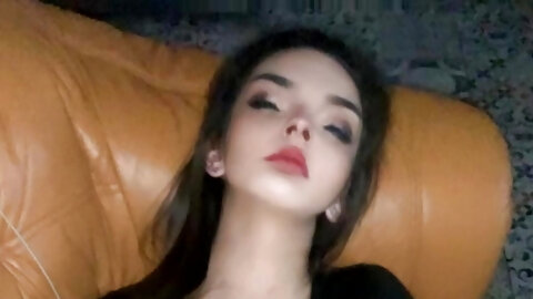 Young stepsister caught masturbating