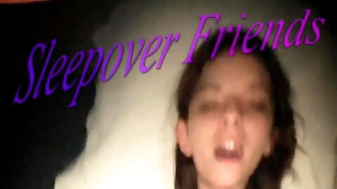 Little Step Sister asks me to educate her holes to be a wonderful girlfriend - Sleepover Allies