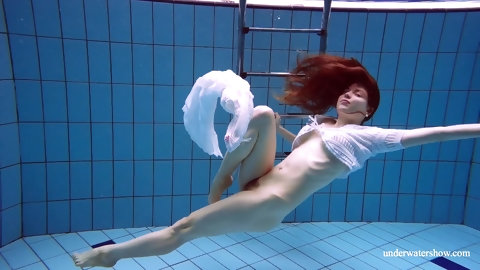 Polish teen Marketa underwater